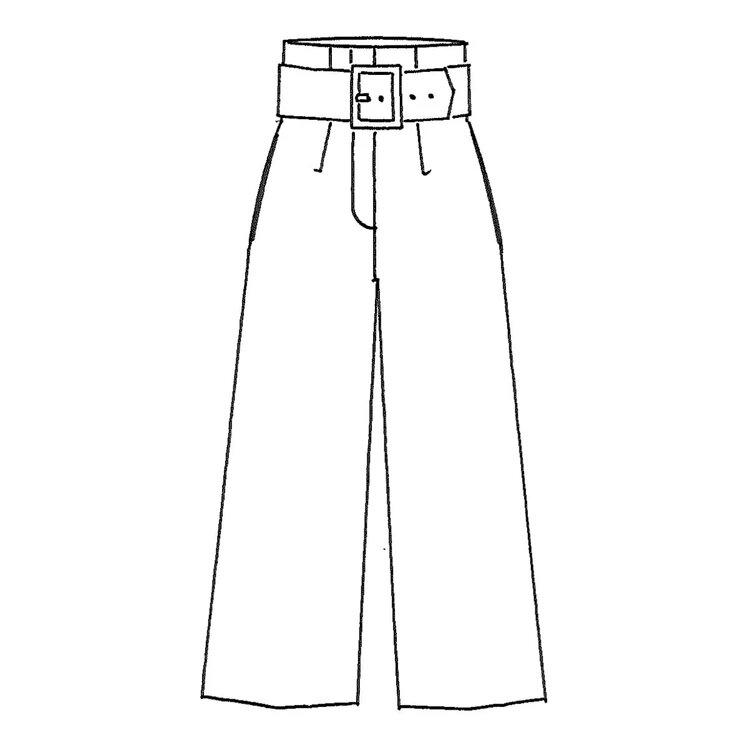 TRENDSCHNITT, No56 Culotte high waist - 1