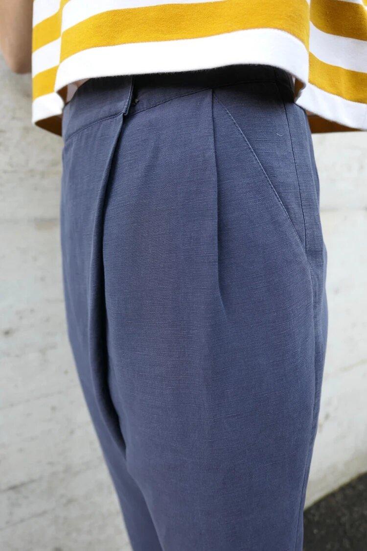 TRENDSCHNITT, No8 Hose mit schrägem Verschluss - 1
