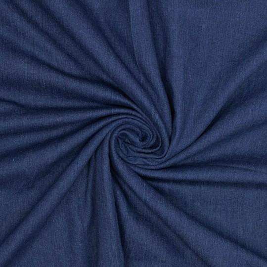 Twill-Denim, Dunkelblau - 1