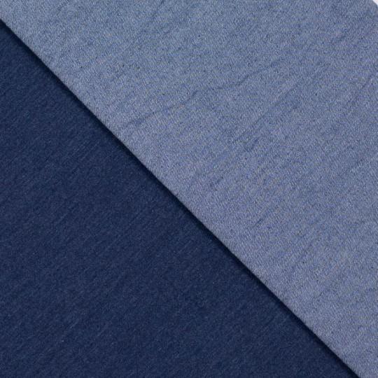 Twill-Denim, Dunkelblau