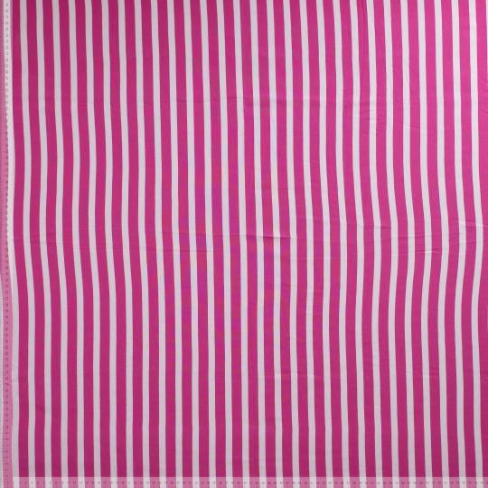 Viscose Crepe Stripe, Pink