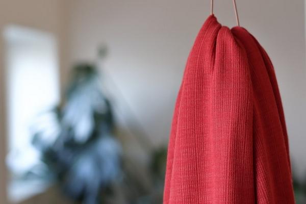 Viscose-Jersey TRIM KNIT, Russet Red