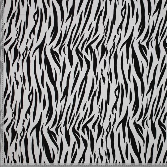 Viscose, Zebra BLACK/WHITE - 1