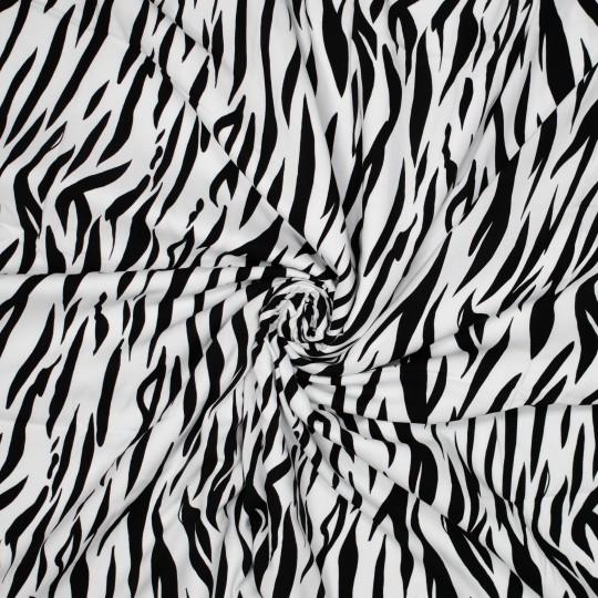 Viscose, Zebra BLACK/WHITE