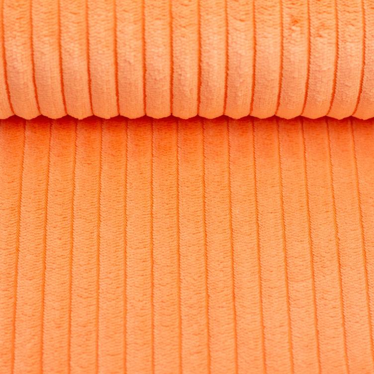 Wanja, Samt/Plüsch Orange/Coral