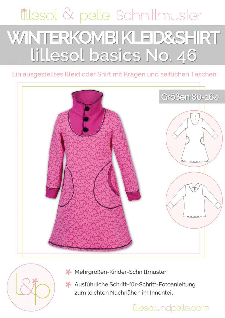 Winterkombi Kleid & Shirt, No. 46
